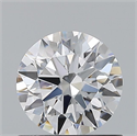 Diamante Natural 0.75 quilates, Redondo , Color D, claridad VVS2 y certificado GIA