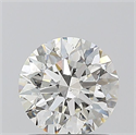 Natural Diamond 1.01 Carats, Round with Excellent Cut, I Color, SI2 Clarity and Certified by GIA