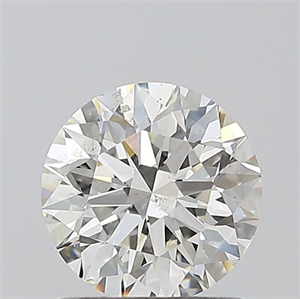 Picture of Natural Diamond 1.01 Carats, Round with Excellent Cut, I Color, SI2 Clarity and Certified by GIA