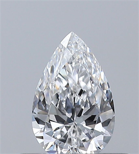 Foto Diamante Natural 0.32 quilates, De pera , Color E, claridad VS2 y certificado GIA de