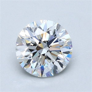 Picture of Natural Diamond 2.80 Carats, Round with Excellent Cut, F Color, VS2 Clarity and Certified by GIA