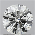 Natural Diamond 0.90 Carats, Round with Very Good Cut, I Color, SI2 Clarity and Certified by IGI