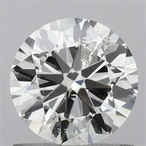 Picture of Natural Diamond 0.90 Carats, Round with Very Good Cut, I Color, SI2 Clarity and Certified by IGI