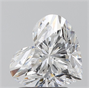 Natural Diamond 2.03 Carats, Heart with  Cut, D Color, SI2 Clarity and Certified by GIA