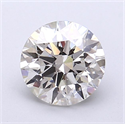 Del inventario de diamantes de laboratorio, 1.59 quilates, Redondo , Color H, claridad VVS1 y certificado IGI