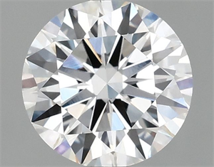 Picture of Lab Grown Diamond 1.42 Carats, Round with Excellent Cut, D Color, VS1 Clarity and Certified by IGI