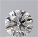 Natural Diamond 0.71 Carats, Round with Very Good Cut, I Color, VS2 Clarity and Certified by GIA