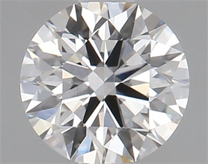Picture of Natural Diamond 0.40 Carats, Round with Excellent Cut, I Color, VVS1 Clarity and Certified by GIA