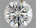 Natural Diamond 0.90 Carats, Round with Excellent Cut, E Color, SI2 Clarity and Certified by GIA