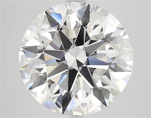 Picture of Natural Diamond 5.01 Carats, Round with Excellent Cut, E Color, VS2 Clarity and Certified by GIA
