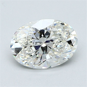 Foto Diamante Natural 1.20 quilates, Ovalado , Color H, claridad VVS2 y certificado GIA de