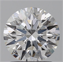 Lab Grown Diamond 1.50 Carats, Round with Ideal Cut, E Color, IF Clarity and Certified by IGI
