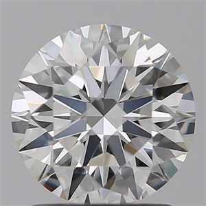 Picture of Lab Grown Diamond 1.50 Carats, Round with Ideal Cut, E Color, IF Clarity and Certified by IGI
