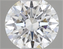 Diamante Natural 0.43 quilates, Redondo , Color H, claridad VVS1 y certificado GIA