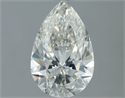 Natural Diamond 1.02 Carats, Pear with  Cut, I Color, VS2 Clarity and Certified by IGI