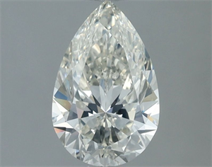Picture of Natural Diamond 1.02 Carats, Pear with  Cut, I Color, VS2 Clarity and Certified by IGI
