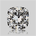 Natural Diamond 0.56 Carats, Cushion with  Cut, F Color, VS1 Clarity and Certified by GIA