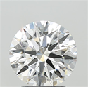 Del inventario de diamantes de laboratorio, 2.59 quilates, Redondo , Color E, claridad VVS2 y certificado IGI