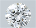 Natural Diamond 0.71 Carats, Round with Excellent Cut, G Color, VS2 Clarity and Certified by GIA
