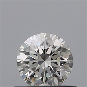 Foto Diamante Natural 0.42 quilates, Redondo , Color G, claridad IF y certificado GIA de