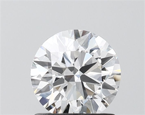 Picture of Lab Grown Diamond 1.02 Carats, Round with Ideal Cut, D Color, VVS2 Clarity and Certified by IGI
