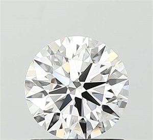 Picture of Lab Grown Diamond 1.02 Carats, Round with Ideal Cut, E Color, VVS2 Clarity and Certified by IGI