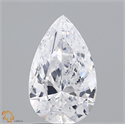 Diamante Natural 1.51 quilates, De pera , Color D, claridad I1 y certificado GIA