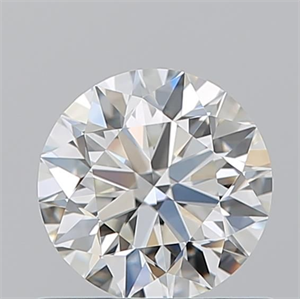 Picture of Natural Diamond 0.74 Carats, Round with Excellent Cut, I Color, VVS1 Clarity and Certified by GIA