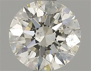 Picture of Natural Diamond 0.80 Carats, Round with Excellent Cut, K Color, SI1 Clarity and Certified by GIA