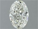 Diamante Natural 1.00 quilates, Ovalado , Color J, claridad VS1 y certificado IGI