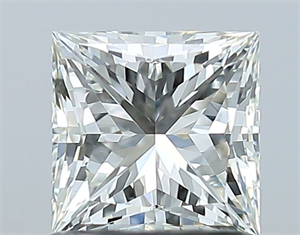 Picture of Natural Diamond 1.03 Carats, Princess with  Cut, I Color, VS2 Clarity and Certified by GIA