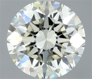 Picture of Natural Diamond 0.97 Carats, Round with Excellent Cut, J Color, VVS2 Clarity and Certified by IGI