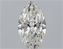 Natural Diamond 1.71 Carats, Marquise with  Cut, H Color, SI1 Clarity and Certified by GIA