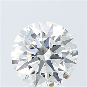 Picture of Lab Grown Diamond 3.03 Carats, Round with Ideal Cut, E Color, VVS2 Clarity and Certified by IGI