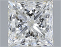 Natural Diamond 2.01 Carats, Princess with  Cut, H Color, VS1 Clarity and Certified by GIA