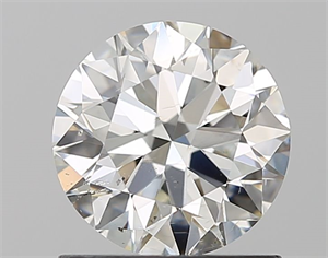 Picture of Natural Diamond 1.00 Carats, Round with Excellent Cut, I Color, SI2 Clarity and Certified by GIA