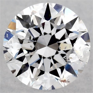 Foto Diamante Natural 0.71 quilates, Redondo , Color D, claridad I1 y certificado GIA de
