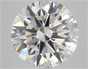 Natural Diamond 5.01 Carats, Round with Excellent Cut, D Color, SI1 Clarity and Certified by GIA
