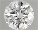 Del inventario de diamantes de laboratorio, 1.03 quilates, Redondo , Color E, claridad VVS2 y certificado IGI