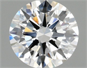 Lab Grown Diamond 0.97 Carats, Round with Ideal Cut, E Color, VS1 Clarity and Certified by IGI