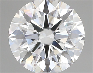 Picture of Lab Grown Diamond 1.06 Carats, Round with Ideal Cut, D Color, VVS2 Clarity and Certified by IGI