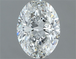 Picture of Natural Diamond 0.90 Carats, Oval with  Cut, G Color, VS2 Clarity and Certified by GIA