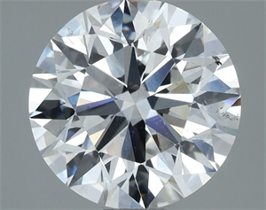 Foto Diamante Natural 2.01 quilates, Redondo , Color D, claridad SI2 y certificado GIA de