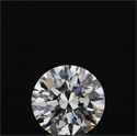Natural Diamond 2.35 Carats, Round with Excellent Cut, H Color, VVS1 Clarity and Certified by GIA