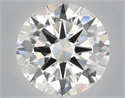 Lab Grown Diamond 6.01 Carats, Round with Excellent Cut, E Color, VVS2 Clarity and Certified by IGI