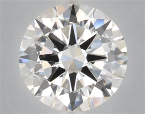 Picture of Lab Grown Diamond 6.01 Carats, Round with Excellent Cut, E Color, VVS2 Clarity and Certified by IGI
