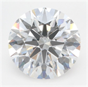 Del inventario de diamantes de laboratorio, 4.00 quilates, Redondo , Color D, claridad IF y certificado IGI
