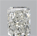 Natural Diamond 0.71 Carats, Radiant with  Cut, I Color, VVS2 Clarity and Certified by GIA