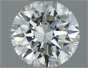 Natural Diamond 0.50 Carats, Round with Excellent Cut, H Color, VVS1 Clarity and Certified by IGI