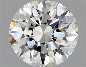 Picture of Natural Diamond 0.47 Carats, Round with Excellent Cut, H Color, VVS1 Clarity and Certified by GIA